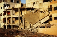 فيديوهات تظهر القصف على المدينة وآثار الدمار التي خلفتها