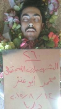 الشهيد محمد أبو عنتر