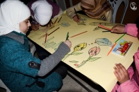 أقامت مدرسة (أمل الأمة) في مدينة داريا مؤخراً يوماً ترفيهياً للأطفال